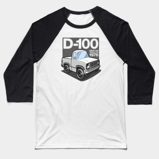 D100 - 1976 (White) Baseball T-Shirt